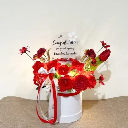 Bloom Box Akrilik Ucapan Grand Opening Babakan Ciparay